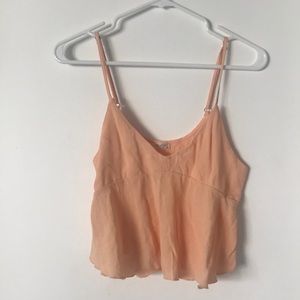Brandy Melville Orange Adalia Tank